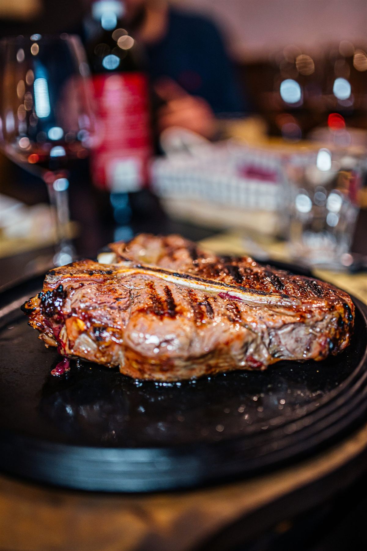 Côte de Chianina cuite à la braise