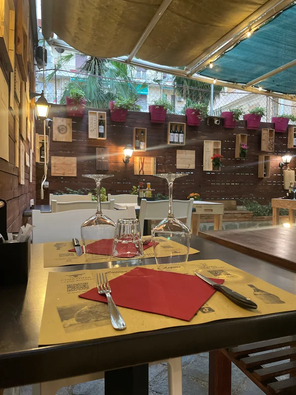 Il giardino coperto della Locanda