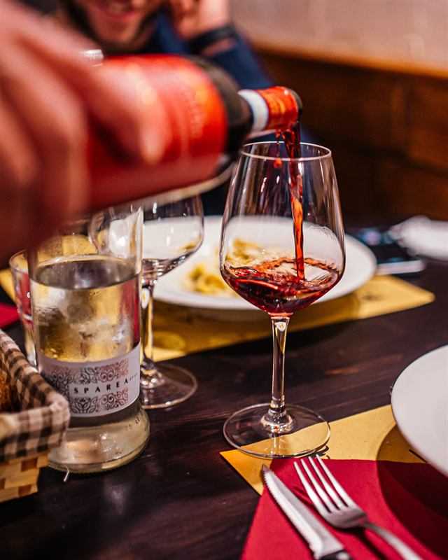 Un verre de rouge