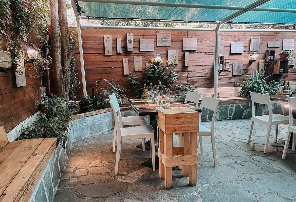Le jardin couvert de la Locanda