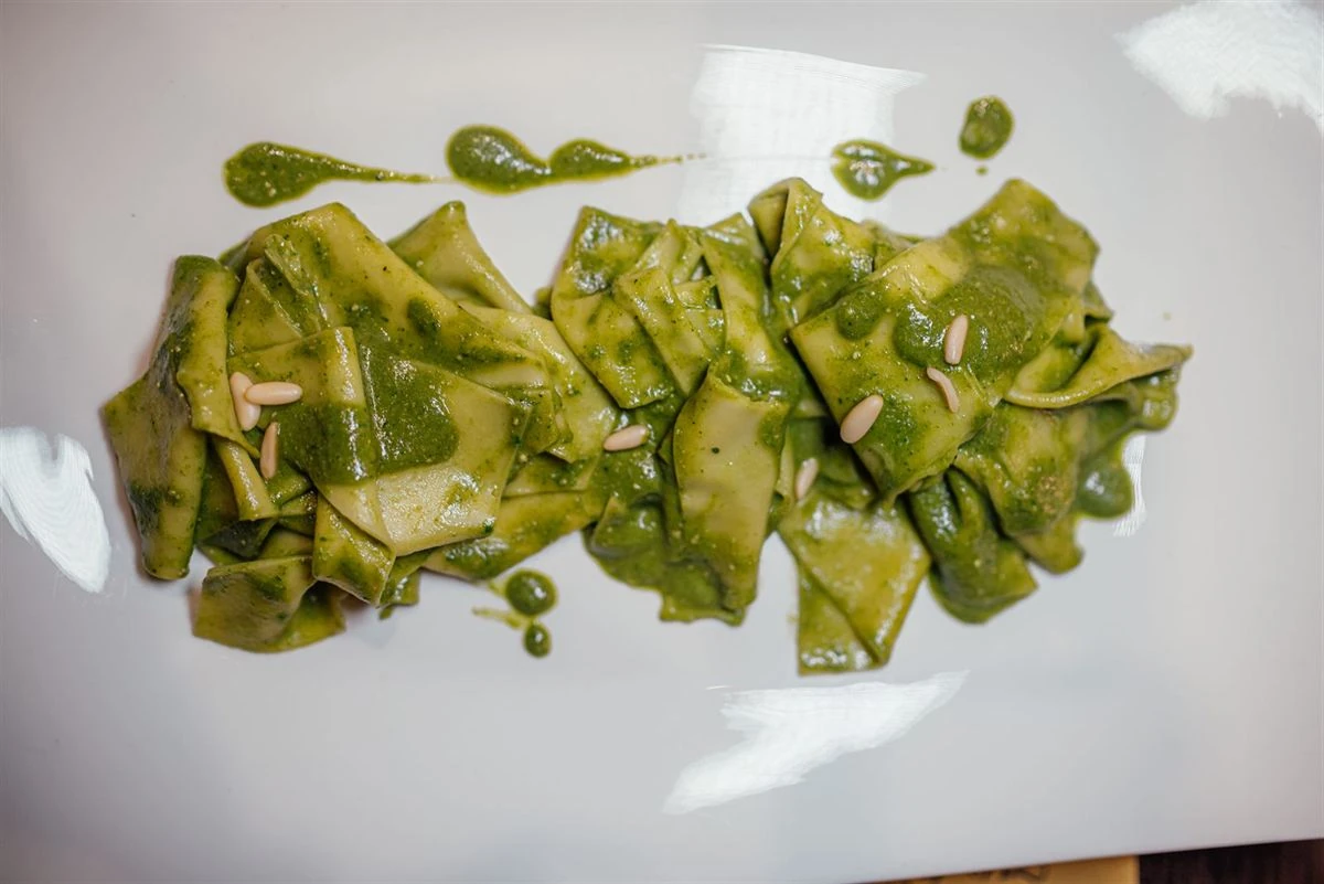 Mandilli al pesto di Prà