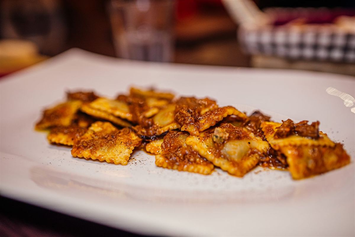 Ravioli au ragù de Chianina